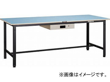 トラスコ中山/TRUSCO BE型軽量作業台 1800X750 薄型1段引出付 BE1875UDK1(4543891)