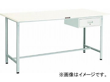 トラスコ中山/TRUSCO HSAE型立作業台 1800X900XH900 1段引出付 W色 HSAE1809F1W(4544790)