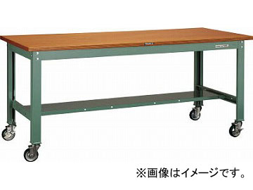 トラスコ中山/TRUSCO HW型作業台 1200X750 100φキャスター付 HW1200CU100(4544846)