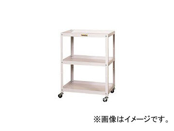 山金工業/YAMAKIN コンビニワゴン オープン3段タイプ(高さ810)W600×D400 WC3P(4661893)