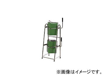 ダイヤ精工/DAIYASEIKO ステンレス一斗缶スタンド 二段式 KK18WS(4313763) JAN：4962286901272  その他DIY、業務、産業用品