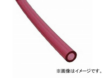 チヨダ TEタッチチューブ 8mm/100m クリアレッド TE-8-100CR(4918827) JAN：4537327059023