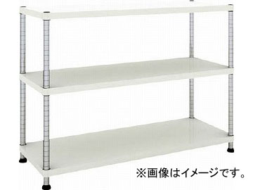 トラスコ中山 フェニックスラック 1200X450 3段 W色 PER-3443-W(4844696)