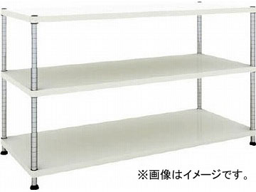 トラスコ中山 フェニックスラック 1500X600 3段 W色 PER-3563-W(4844751)
