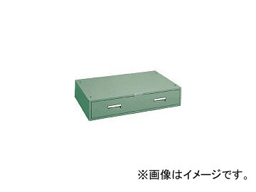 トラスコ中山 作業台用引出 幅広1段 グリーン FL-1(4668456) JAN：4989999645392