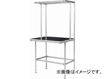SUS セル生産作業台 棚板・作業ボードあり GFTR2880010(4565711) JAN：4560248900747