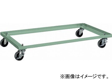 トラスコ中山 WVR型キャビネット W880用キャスターベース WVR-CW(4653432) JAN：4989999812633