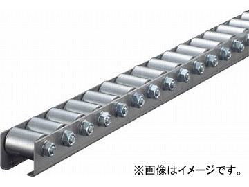 トラスコ中山 ホイールコンベヤ プレス製φ20X25 P25XL2000 V2025P-25-2000(4611632) JAN：4989999663655