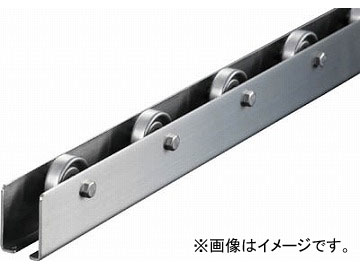トラスコ中山 ホイールコンベヤ SUS製φ38X12 P100XL3000 V-38SUS-100-3000(4612451) JAN：4989999662962