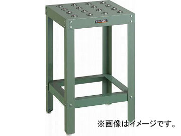 トラスコ中山 フリーテーブル脚付 450X450 P100 C-5LX16 FT-45-100AS(4668502) JAN：4989999654790