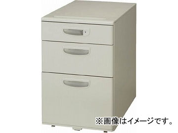 ナイキ ワゴン3段キャスターロック付 NED046SXC-AWH(4631935) JAN：4947809000588