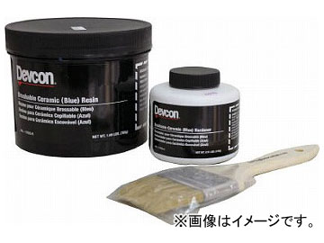 デブコン 耐蝕・耐摩耗補修剤 ブラッシャブルセラミック赤 2lb 11760(4333110) :461367510:オートパーツエージェンシー