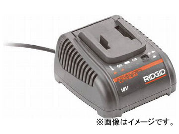 リジッド 18V リチウムイオンバッテリー用充電器 44793(7623054) :461406850:オートパーツエージェンシー