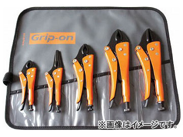 GRIP ON グリッププライヤーセット BK SET5(7521707) :461463610:オートパーツエージェンシー