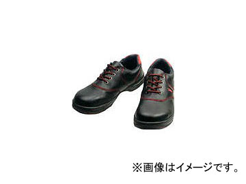 シモン 安全靴 短靴 SL11-R 黒/赤 25.5cm SL11R-25.5(3246574)｜apagency