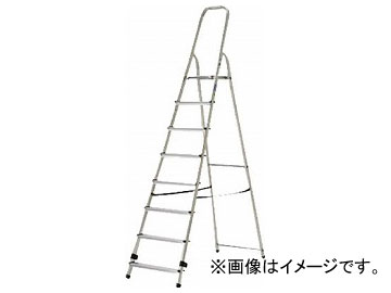 アルインコ 上枠付専用脚立 天板高さ162cm 最大使用質量150kg TBF8(7727542)