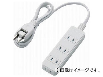 エレコム ほこりシャッター付き電源タップ T-ST02-22410WH(4955358)