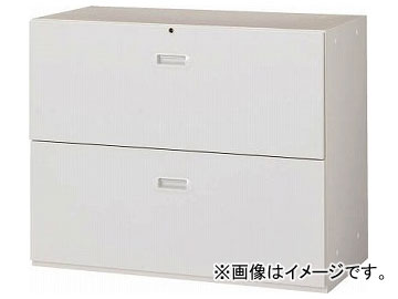 トラスコ中山 U型壁面書庫 ラテラル2段 H720 W色 UAW-7(7658010)