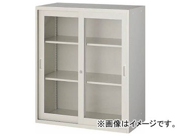トラスコ中山 U型壁面書庫 枠付ガラス引違い H720 W色 UJW 11(7658095) : 461726000 : オートパーツエージェンシー 58,748円