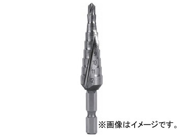 トラスコ中山 六角軸ステップドリル 2枚刃 4〜20mm TSDS20(7922876) :500146630:オートパーツエージェンシー