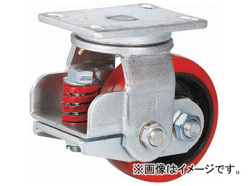 SAMSONG CASTER スプリング機能付きキャスター 自在150mm 耐荷重670kg TP7160 PCI BB(7959711) :500247210:オートパーツエージェンシー