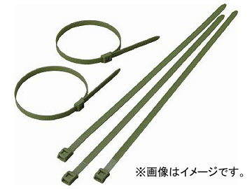 トラスコ中山 ケーブルタイ OD 幅8.0mm×長さ550mm 最大結束φ160 TRCVR 550OD(7922841) 入数：1袋(100本) :500268820:オートパーツエージェンシー