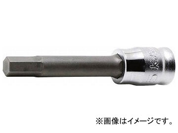 コーケン 6.35mm差込 Z-EAL ヘックスビットソケット 全長50mm 4mm 2010MZ.50-4(7862890)｜apagency