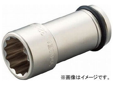 TONE インパクト用ロングソケット(12角) 35mm 6NW-35L100(8109670)｜apagency