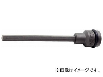 トラスコ中山 インパクト用ロングヘキサゴンソケット 8mm 差込角12.7 THX4-08-150(8191209)