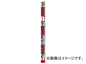 タジマ シムロンロッド 100 長さ20m/裏面仕様 1mアカシロ/紙函 SYR 20EK(8134657) :500421370:オートパーツエージェンシー