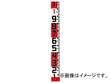 タジマ シムロンロッド 120 長さ10m/裏面仕様 1mアカシロ/紙函 SYR 10WK(8134656) :500421360:オートパーツエージェンシー