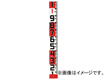 タジマ シムロンロッド-120 長さ20m/裏面仕様 1mアカシロ/紙函 SYR-20WK(8134660)