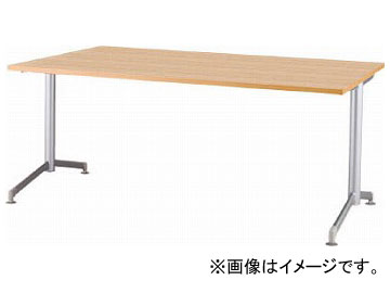 アイリスチトセ リフレッシュテーブル フーク T字脚 1200×750 ナチュラル CFKTT1275G-NA(7902212)