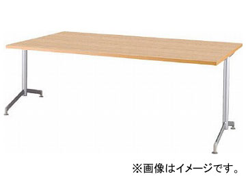 アイリスチトセ リフレッシュテーブル フーク T字脚 1800×750 ナチュラル CFKTT1875G-NA(7902255)