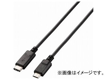 �G���R�� USB2.0�P�[�u�� C-microB�^�C�v �F�ؕi 3A�o��1.0m U2C-CMB10NBK(7923171)