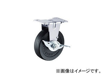 ハンマーキャスター/HAMMER-CASTER E型 固定SP付 ゴム車50mm 415ERR50BAR01(3196011) JAN：4956237067179