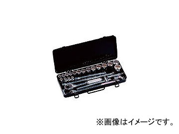 スーパーツール/SUPER TOOL ソケットレンチセット(3/8”) N318S(4093321) JAN：4967521322393