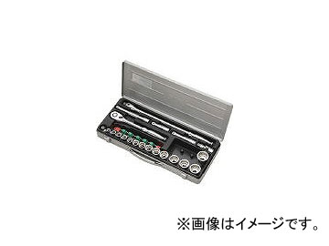 京都機械工具/KTC 12.7sq.ソケットレンチセット［21点］ TB415X(3073513) JAN：4989433138350 :438210120:オートパーツエージェンシー