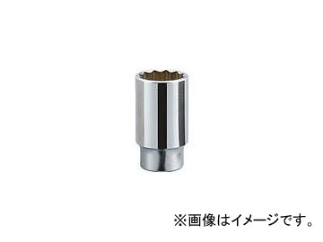 取扱店舗限定 京都機械工具/KTC 19.0sq.ディープソケット(十二角) 58mm
