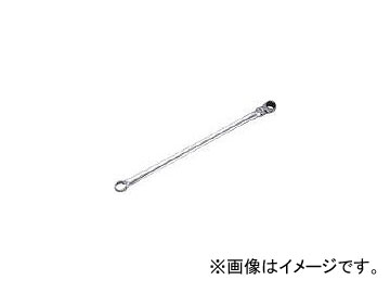 京都機械工具/KTC 超ロングラチェットめがねレンチ(首振りタイプ) 17mm MR15L17F(3838129) JAN：4989433316253 :438261390:オートパーツエージェンシー