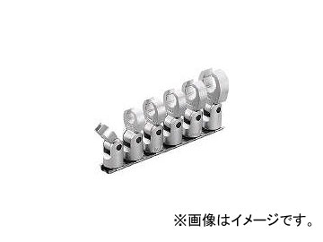 前田金属工業/TONE フレックスクロウフットレンチセット(ホルダー付) 6pcs HSCF306F(3964582) JAN：4953488207347 :438272130:オートパーツエージェンシー