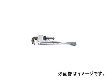 スーパーツール/SUPER TOOL アルミ製ストレートパイプレンチ AP600E(3901726) JAN：4967521313650 :438391240:オートパーツエージェンシー