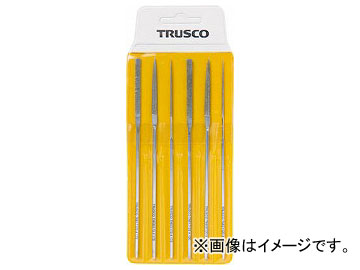 トラスコ中山/TRUSCO ダイヤモンドミニヤスリ 平・半丸・丸 6本組セット TMIS1(3289061) JAN：4989999293005