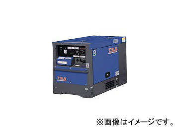 デンヨー/DENYO 防音型ディーゼルエンジン発電機 TLG7.5LSK その他DIY、業務、産業用品