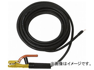 トラスコ中山/TRUSCO キャプタイヤケーブル ホルダ丸端子付 10m TCT3810KH(3265943) JAN：4989999508338