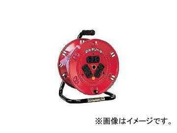 日動工業/NICHIDO 電工ドラム マルチリール100V 2芯 20m NP206D(1255100) JAN：4937305010471 :438607640:オートパーツエージェンシー