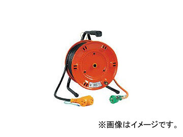 日動工業/NICHIDO 電工ドラム びっくリール 100V アース付 30m NLE30S(1255517) JAN：4937305002438