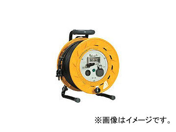 ハタヤリミテッド/HATAYA 三相200V型ブレーカーリール 30m アース付 20A BR302M(1055071) JAN：4930510102191 :438608750:オートパーツエージェンシー