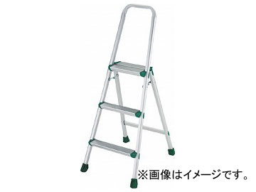 トラスコ中山/TRUSCO アルミ製踏台 軽作業用・上枠・脚カバー付 3段 TAU3(2537524) JAN：4989999684766