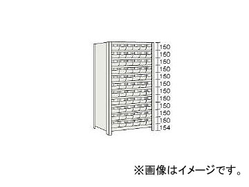 トラスコ中山/TRUSCO 軽量棚 875×300×H1800 樹脂引出NG 小×66 63V812E11 NG(5105226) JAN：4989999723281